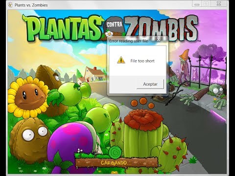 Plants vs zombies ошибка fatal error